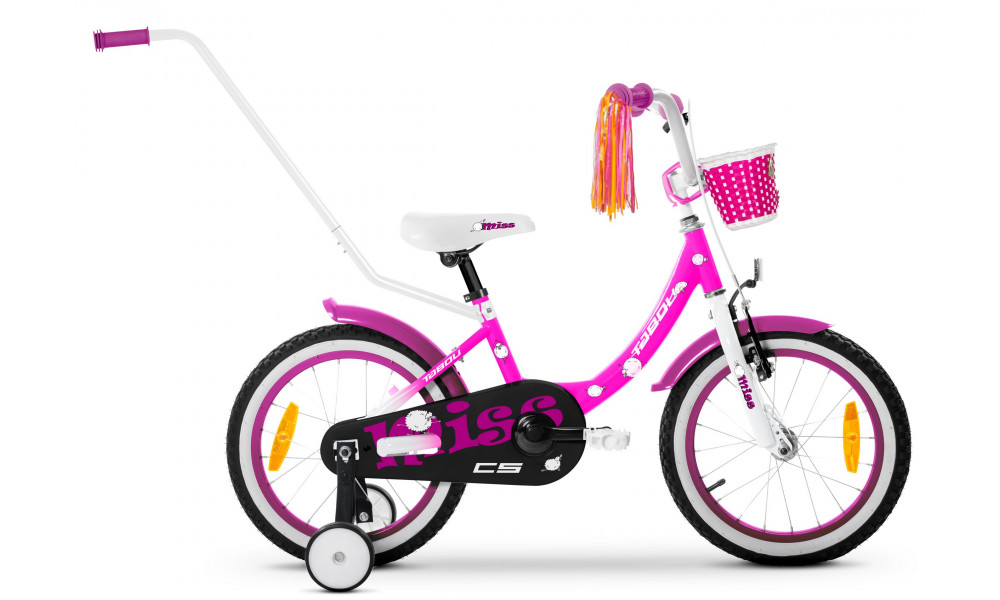 Velosipēds Tabou Miss CS 14 pink-white 