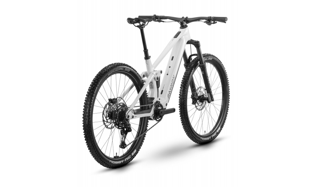 Elektriskais velosipēds Raymon Airok Pure 29" 400 2026 star white-brushed black - 3