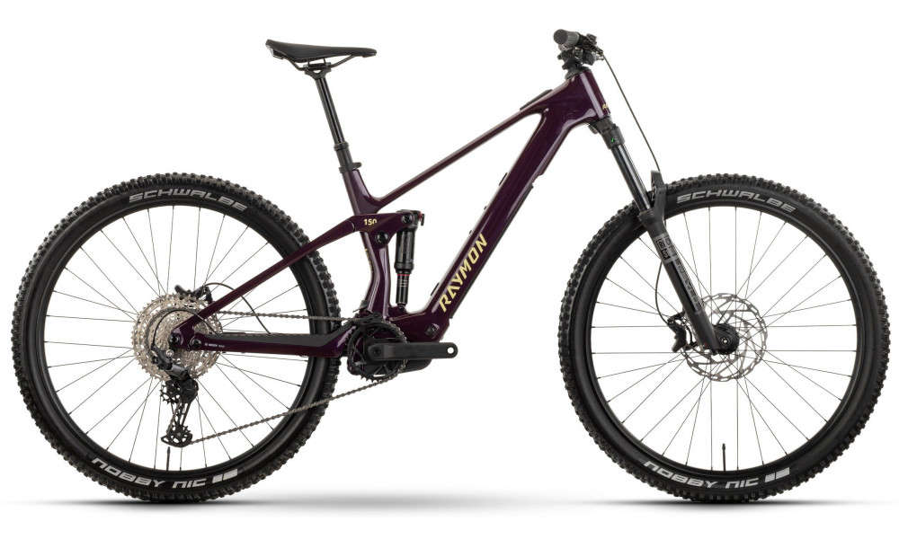 Elektriskais velosipēds Raymon Airok Comp 29" 400 2026 floridplum-sulfur - 1
