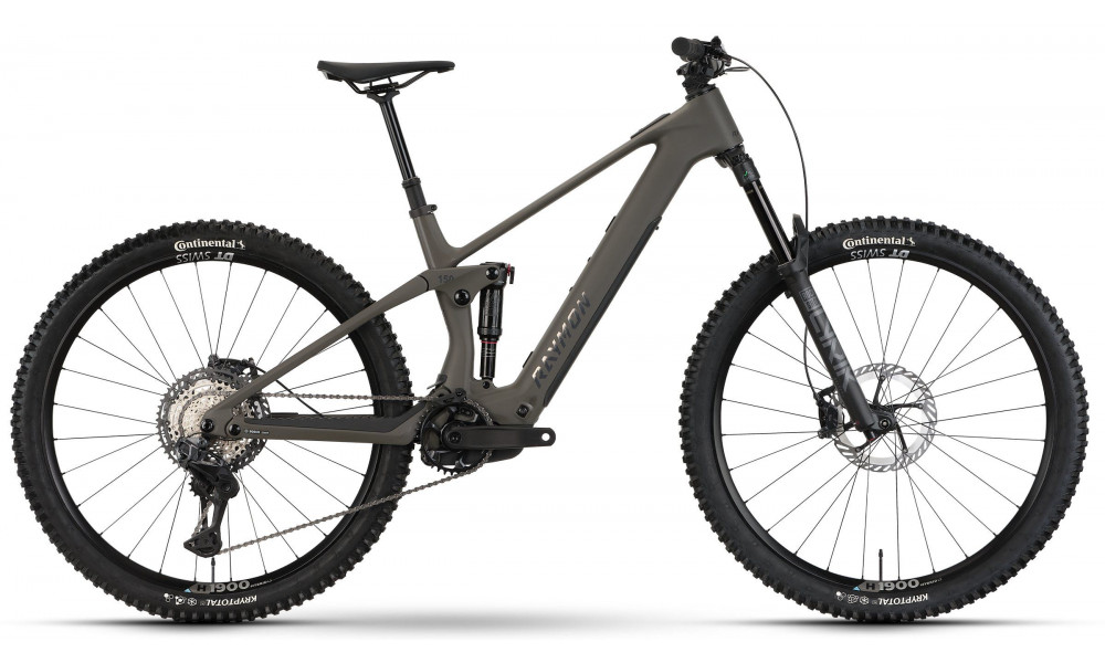 Elektriskais velosipēds Raymon Airok Pro 29" 400 2026 pipe grey-black - 1