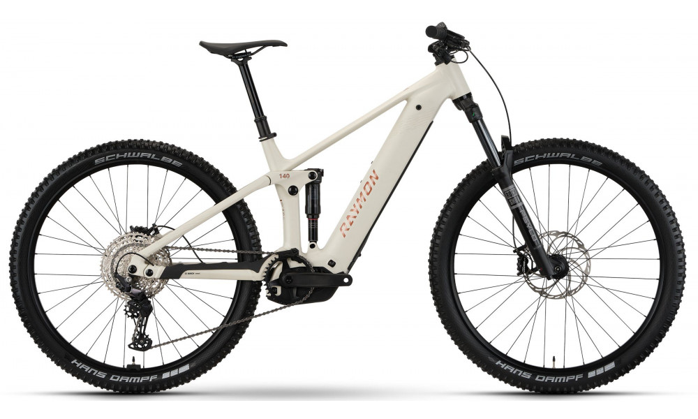 Elektriskais velosipēds Raymon Korak Pro 29" 800 2026 pepperwhite-copper - 1