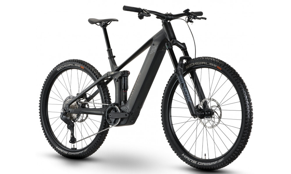 Elektriskais velosipēds Raymon Korak Ultra 29" 800 2026 micablack-chrome - 2