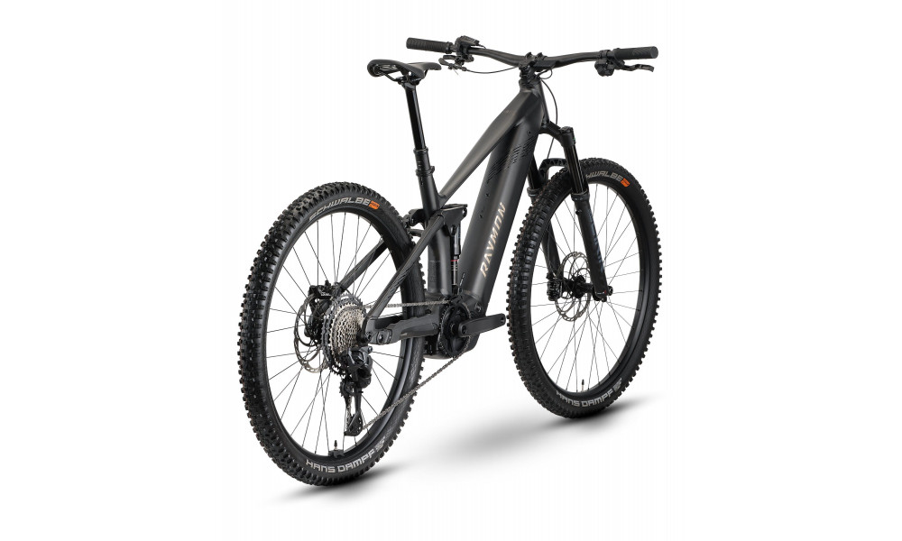 Elektriskais velosipēds Raymon Korak Ultra 29" 800 2026 micablack-chrome - 3