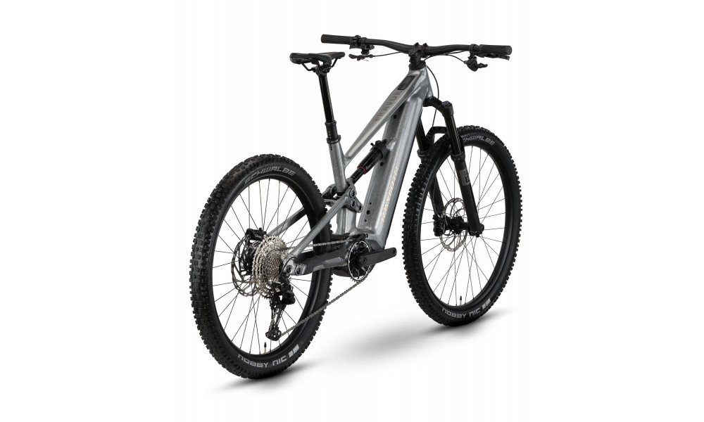 Elektriskais velosipēds Raymon Ravor Comp 29"-27.5" 840 2026 darksilver marble - 3