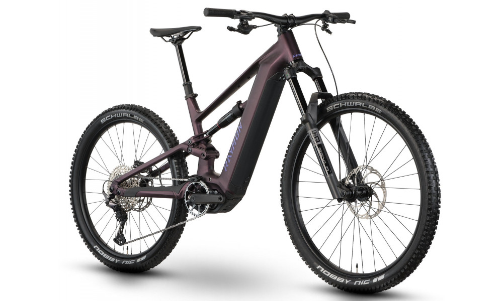 Elektriskais velosipēds Raymon Ravor Comp 29"-27.5" 840 2026 floridplum - 2