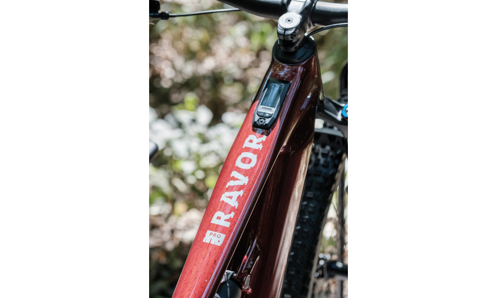 Elektriskais velosipēds Raymon Ravor Pro 29"-27.5" 840 2026 rubyred - 4