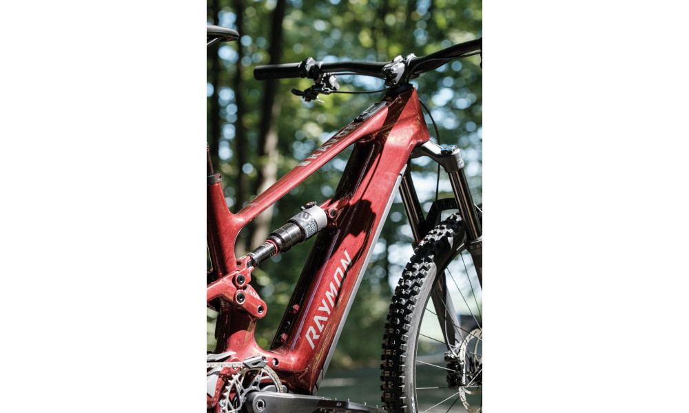 Elektriskais velosipēds Raymon Ravor Pro 29"-27.5" 840 2026 rubyred - 5