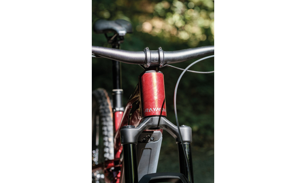 Elektriskais velosipēds Raymon Ravor Pro 29"-27.5" 840 2026 rubyred - 7