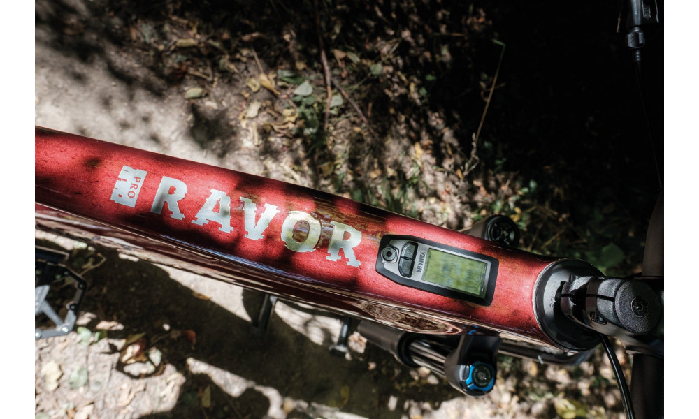 Elektriskais velosipēds Raymon Ravor Pro 29"-27.5" 840 2026 rubyred - 11