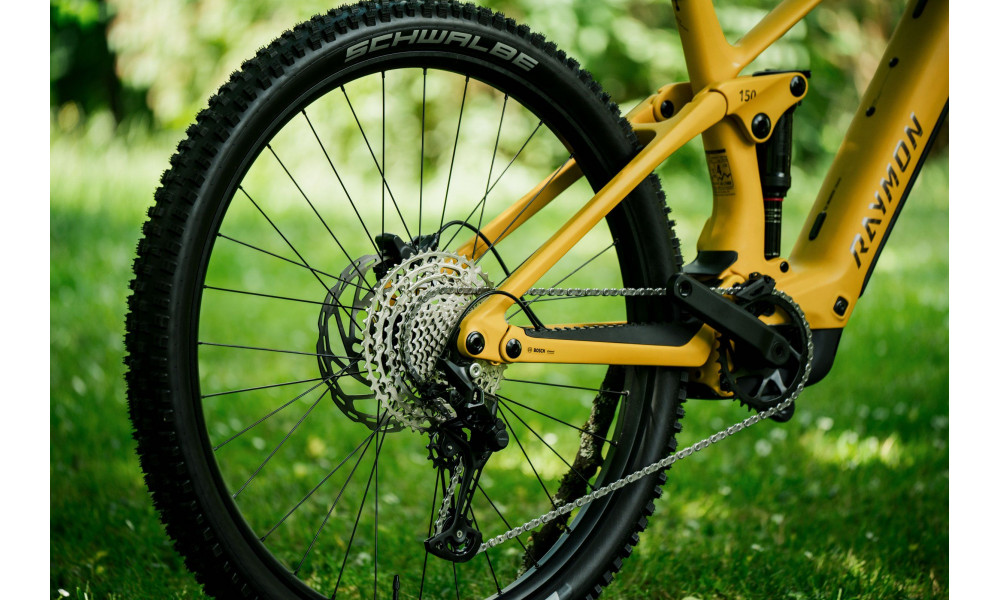 Elektriskais velosipēds Raymon Airok Comp 29" 400 2026 kurkuma-brown - 7