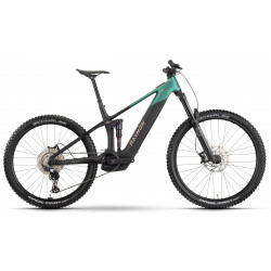 Elektriskais velosipēds Raymon Vamok Comp 29"-27.5" 800 2026 black-sea green
