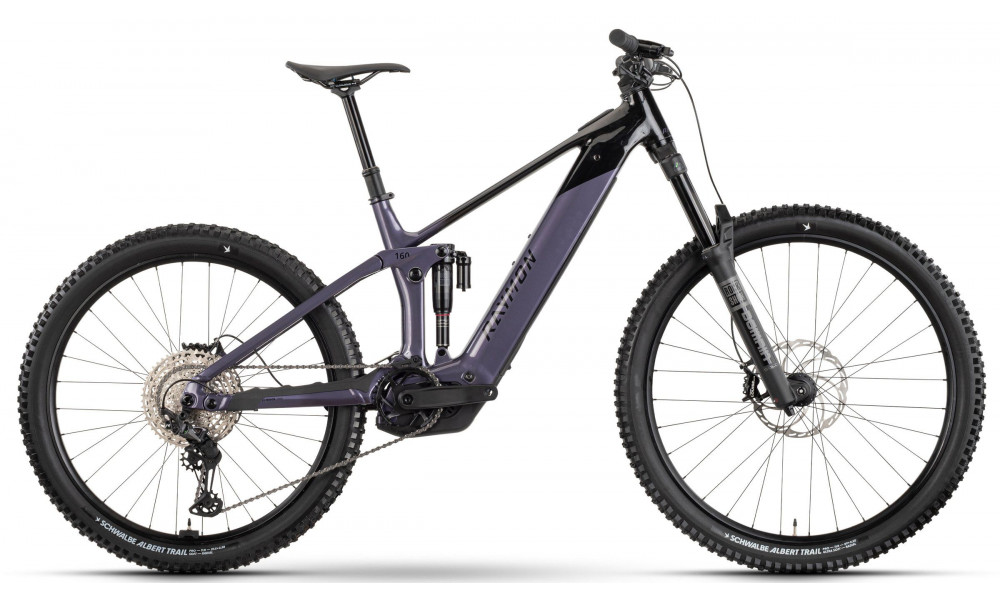 Elektriskais velosipēds Raymon Vamok Pro 29"-27.5" 800 2026 smoke lavender-black - 1