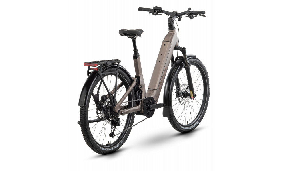 Elektriskais velosipēds Raymon Tavano Pure 27.5" 600 Easy Entry 2026 taupe grey - 3