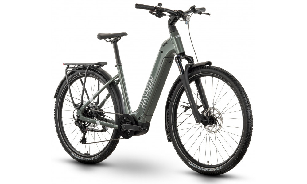 Elektriskais velosipēds Raymon Tahona Comp 29" 800 Easy Entry 2026 highland green - 2