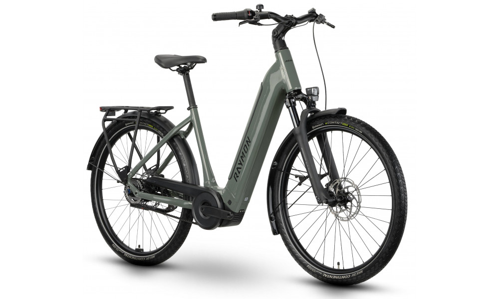 Elektriskais velosipēds Raymon Metmo Comp 27.5" 600 Easy Entry 2026 highland green - 2