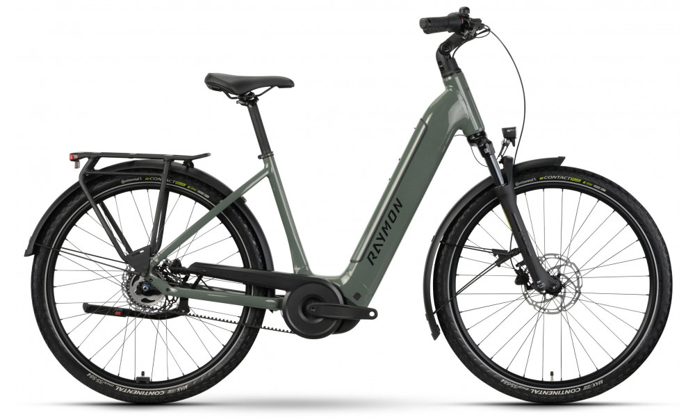 Elektriskais velosipēds Raymon Metmo Comp 27.5" 800 Easy Entry 2026 highland green - 1