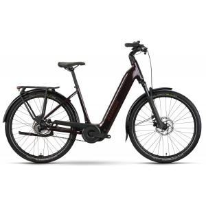Elektriskais velosipēds Raymon Metmo Pro 27.5" 800 Easy Entry 2026 plum noir