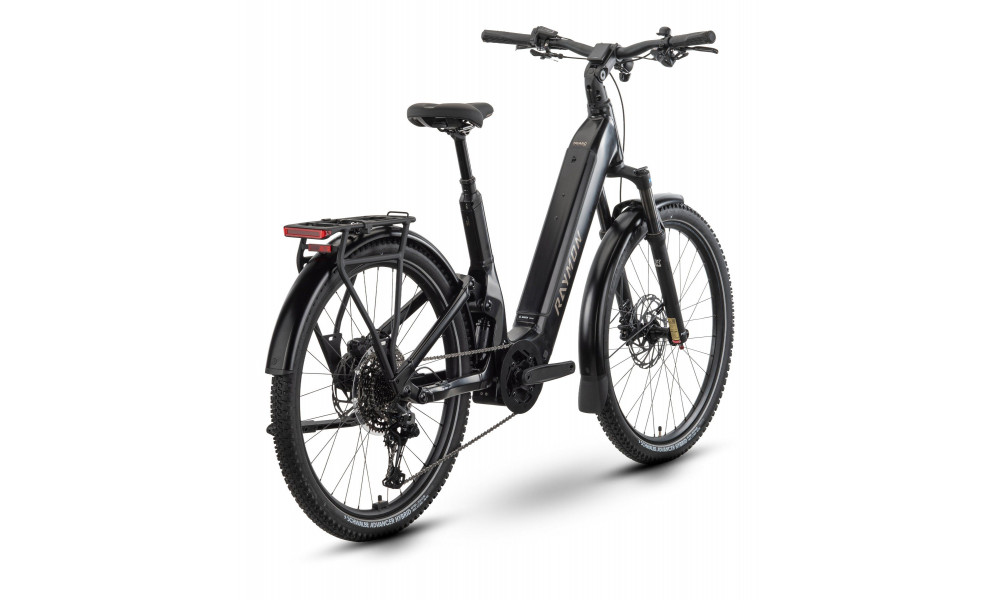 Elektriskais velosipēds Raymon Tavano Comp 27.5" 800 2026 black stealth - 2