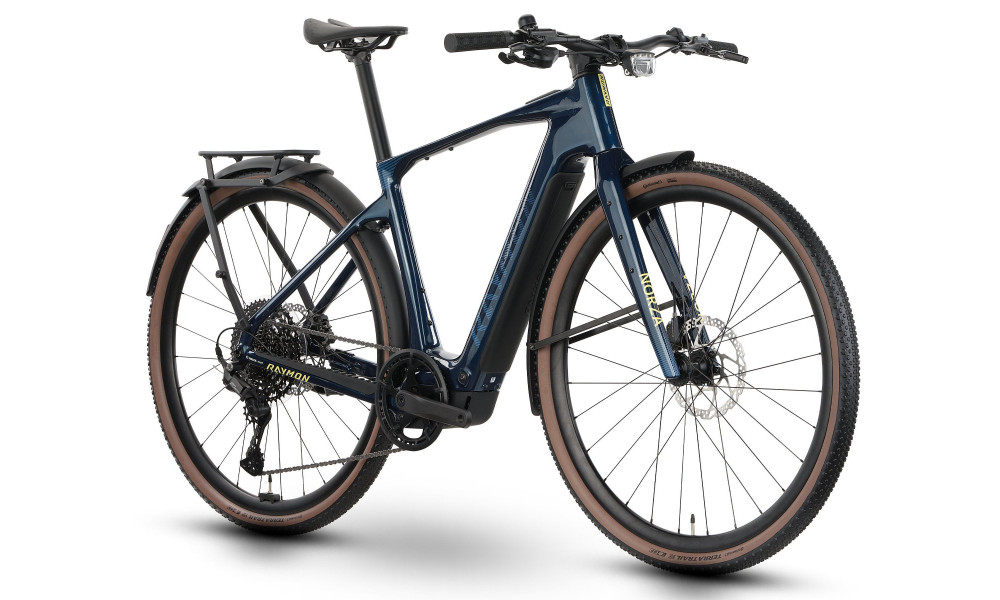 Elektriskais velosipēds Raymon Norza Comp Commute 400 2026 ocean blue - 2