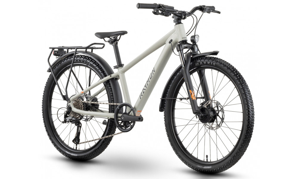 Velosipēds Raymon Nayta 24 Pro Street 2026 timeless grey-orange - 2