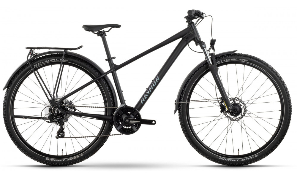 Velosipēds Raymon Nayta Street 29" 2026 black-chameleon - 1