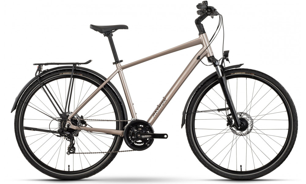 Velosipēds Raymon Zayn Comp 2026 taupe grey-black - 1