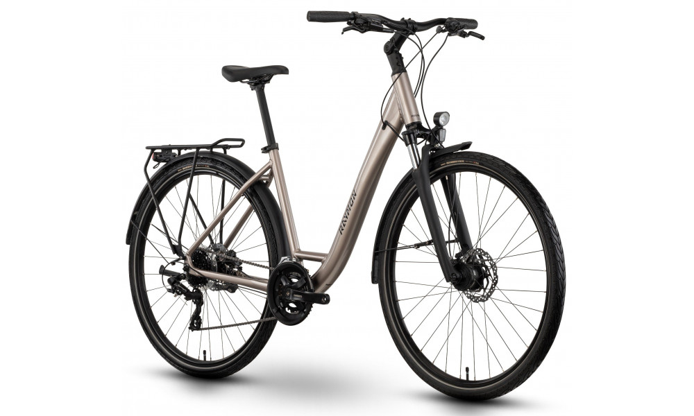 Velosipēds Raymon Zayn Comp Easy Entry 2026 taupe grey-black - 2