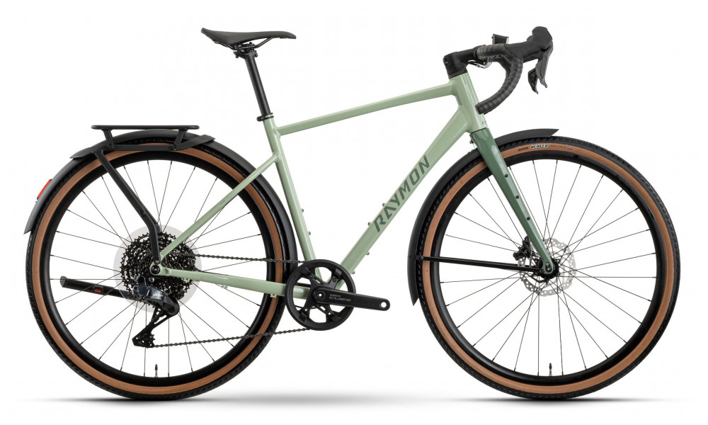 Velosipēds Raymon Territ Auto Street 2026 salvia green-sage green - 1