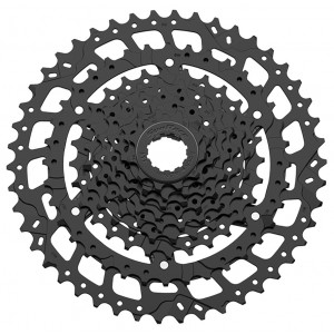 Aizmugurējie zobratu bloks SunRace CSU980 9-speed black