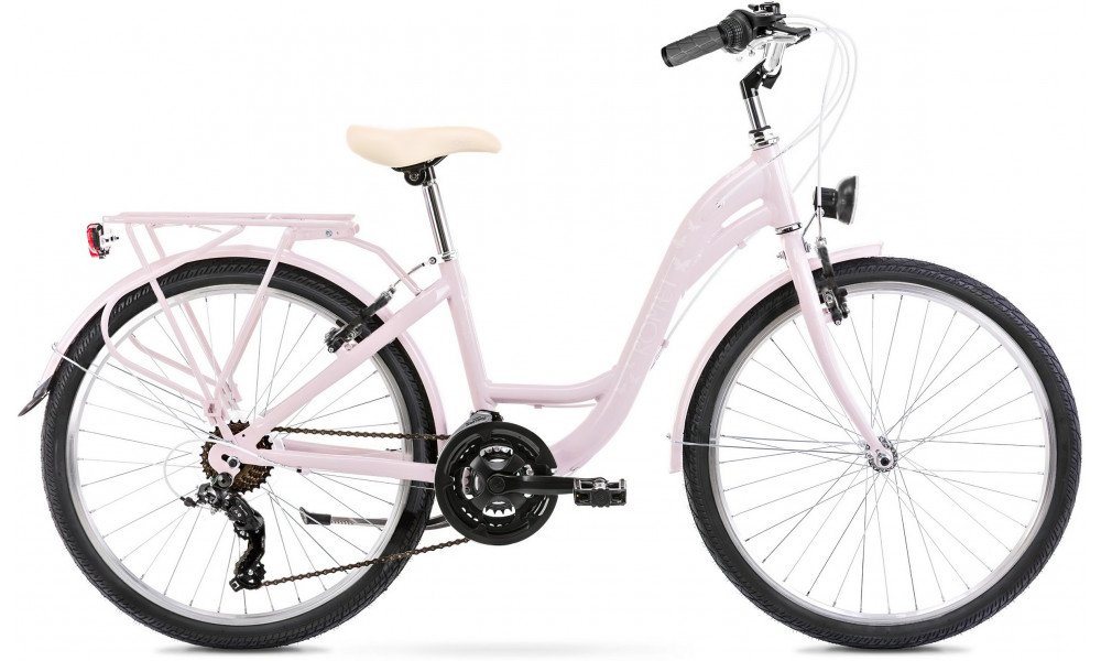 Velosipēds Romet Panda 1 2025 violet-white 