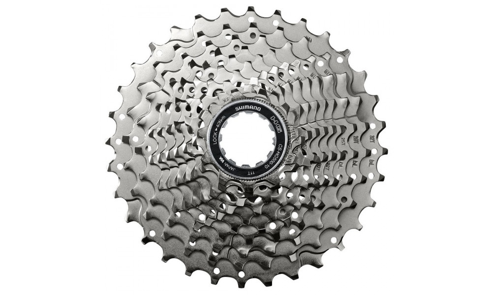 Aizmugurējais zobratu bloks Shimano DEORE CS-HG500 10-speed - 3