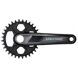 Priekšējie zobratu bloks Shimano DEORE FC-M6100-1 175mm 1x12-speed