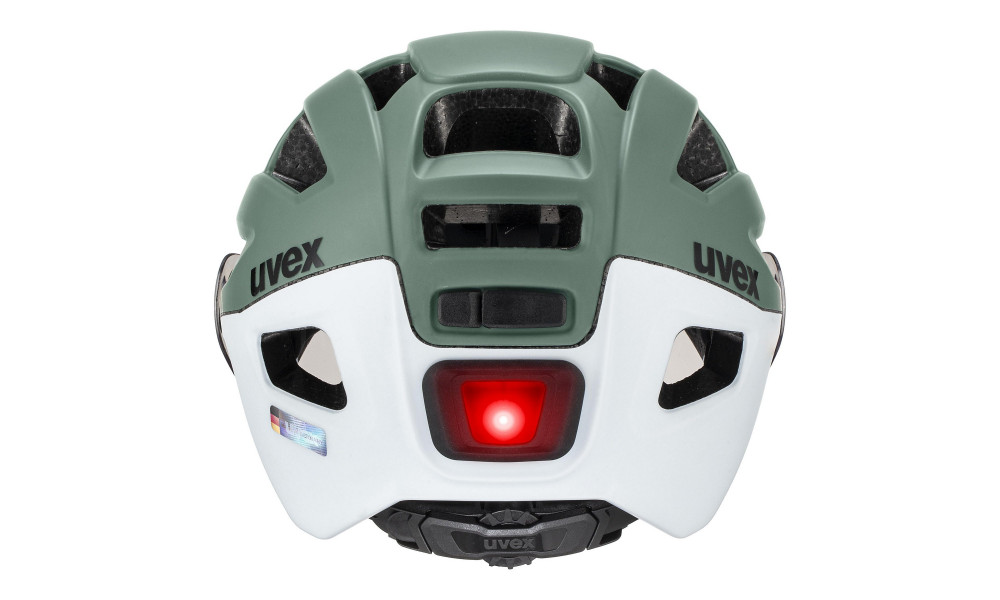 Ķivere Uvex finale visor V moss green-cloud matt - 7