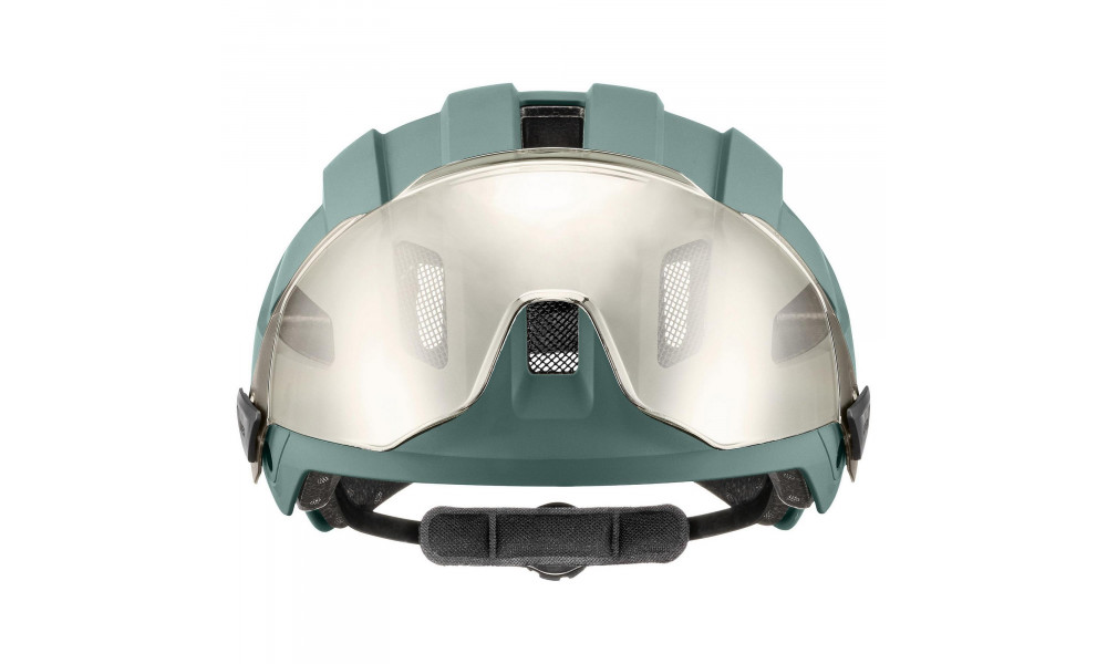 Ķivere Uvex stride visor MIPS sage green matt - 4