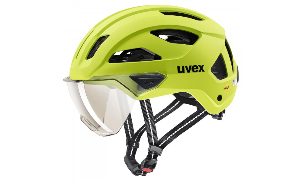 Ķivere Uvex stride visor MIPS lime matt - 2
