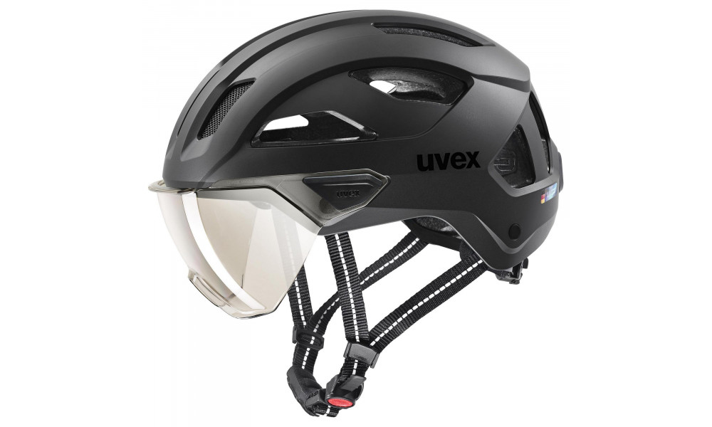 Ķivere Uvex stride visor black matt - 1