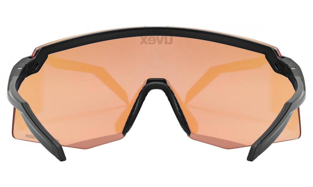 Brilles Uvex pace stage CV black matt / mirror blue - 4