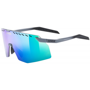 Brilles Uvex pace stage grey matt / mirror green