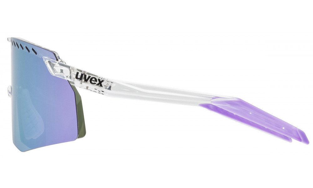 Brilles Uvex pace stage clear / mirror pink - 2