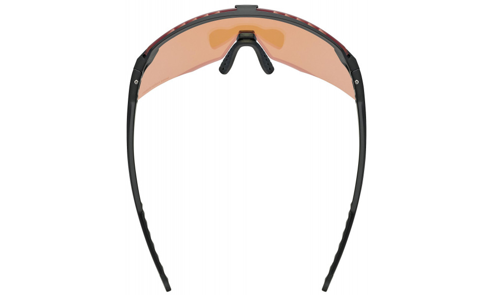 Brilles Uvex pace stage s CV black matt / mirror blue - 5