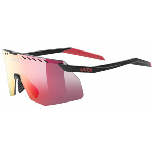 Brilles Uvex pace stage s black matt / mirror red