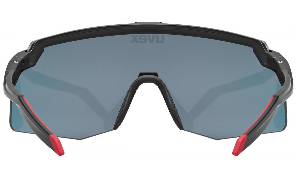 Brilles Uvex pace stage s black matt / mirror red - 4