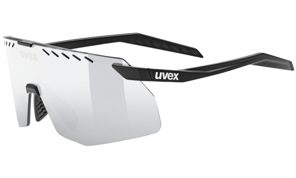 Brilles Uvex pace stage s black matt / mirror silver - 1
