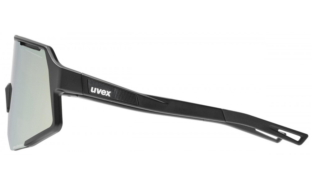 Brilles Uvex sequenze CV black matt / mirror silver - 2