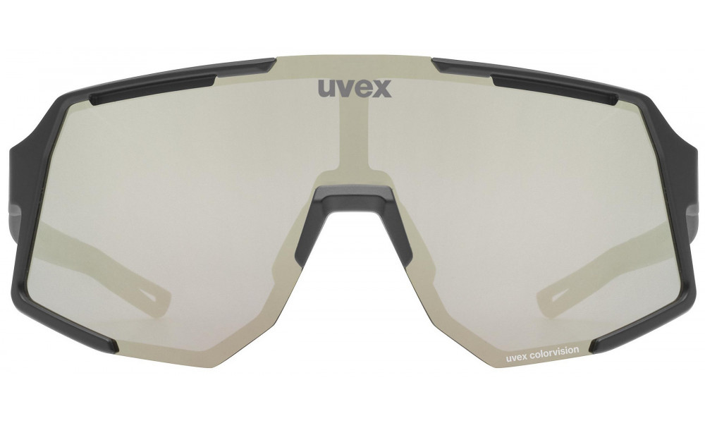 Brilles Uvex sequenze CV black matt / mirror silver - 3