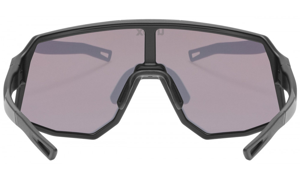 Brilles Uvex sequenze CV black matt / mirror silver - 4