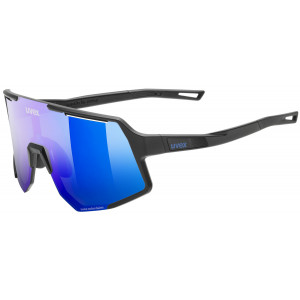 Brilles Uvex sequenze CV black matt / mirror blue