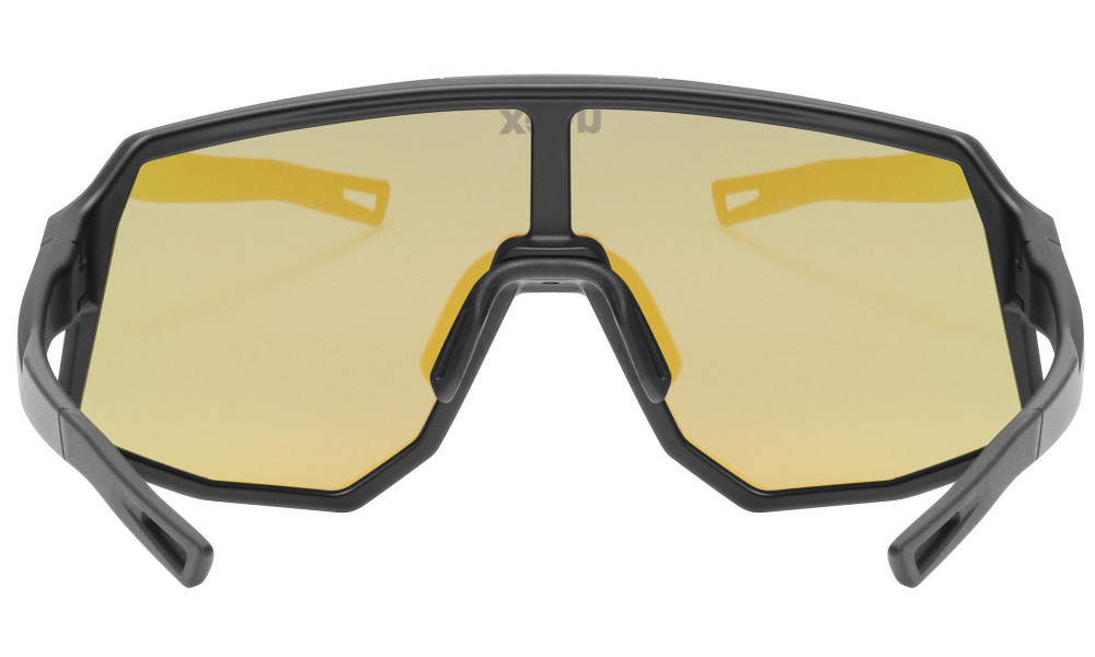 Brilles Uvex sequenze CV black matt / mirror blue - 4