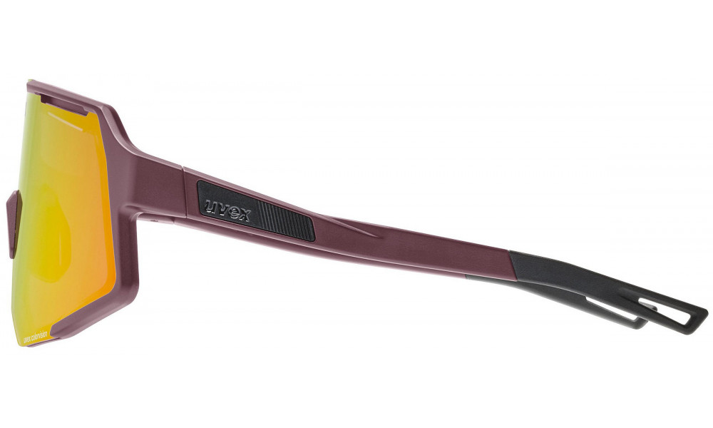 Brilles Uvex sequenze CV burgundy matt / mirror red - 2