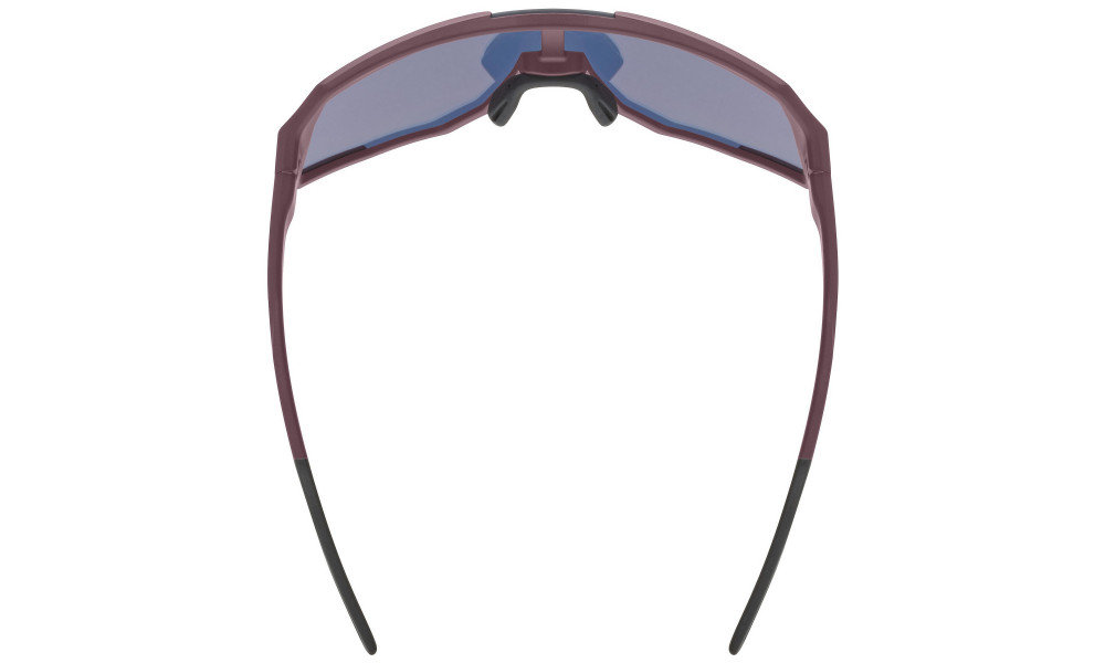 Brilles Uvex sequenze CV burgundy matt / mirror red - 5